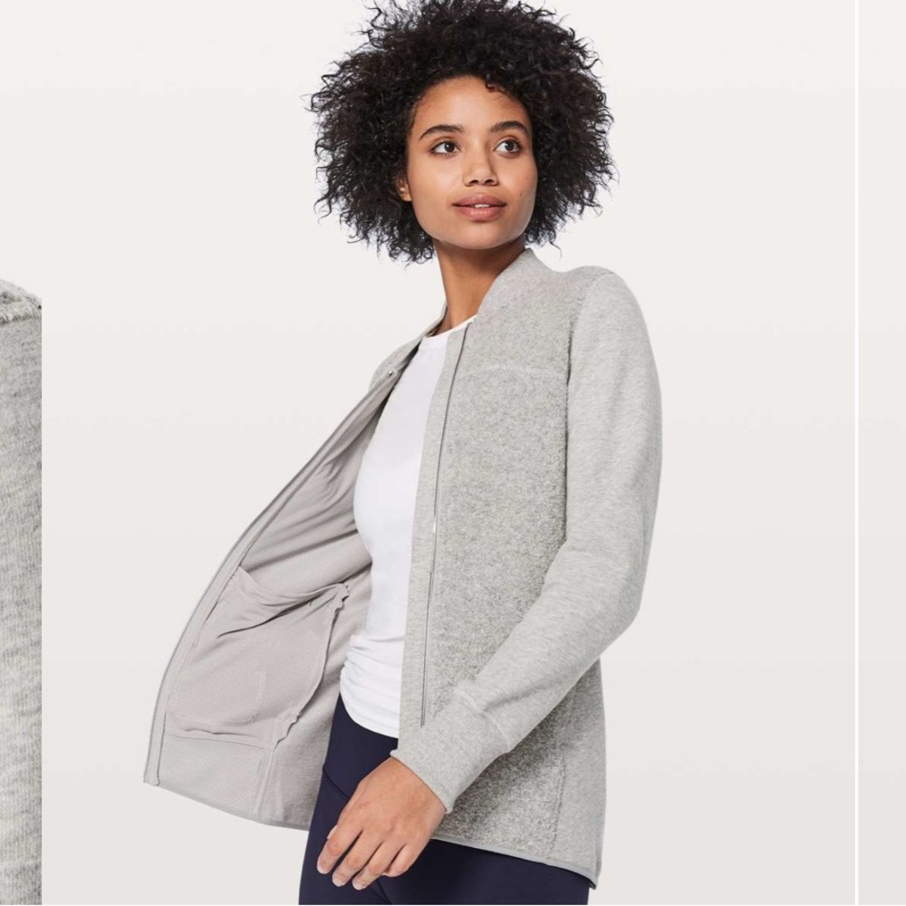 Lululemon Athletica Gray Women's Jacket